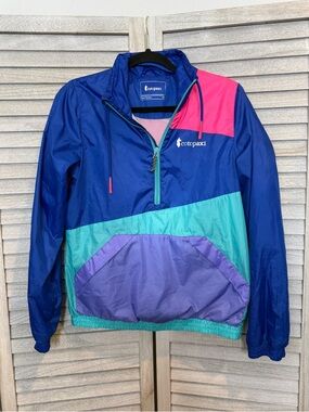 Cotopaxi Women’s Teca Mira Half Zip Windbreaker Jacket Size S